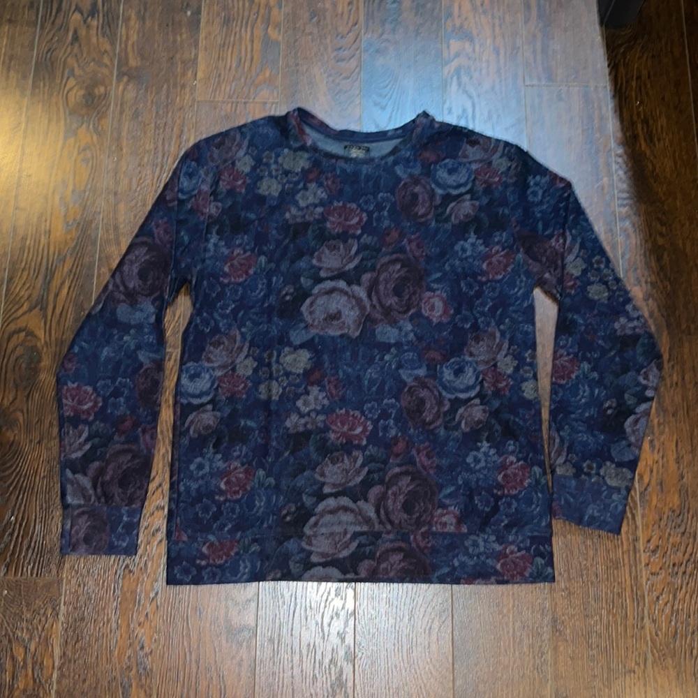 ๐๐๐๐ Floral Sweatshirt - Multicolor - Picture 2 of 4